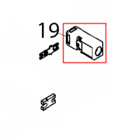 Key for micro switch Rollmatic CP 52