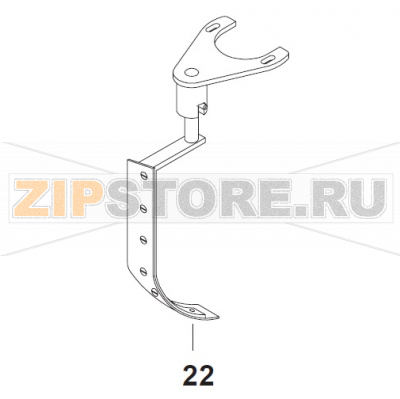 Scraper Nylon and Holder 40/20L Bear Varimixer AR40 VL-1S                                                                        Scraper Nylon and Holder 40/20L Bear Varimixer AR40 VL-1SЗапчасть на сборочном чертеже под номером: 22Название запчасти на датском&nbsp;языке: Scraper Nylon and Holder 40/20L Bear Varimixer AR40 VL-1S
