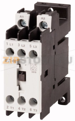 Контактор вспомогательный, 24 В, 50/60 Гц, 1 замык., 2 разм Eaton DILAT-12(24V50/60HZ) 