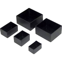 Корпус 50x50x30 мм, пластиковый, черный, 1 шт Axxatronic RTM108