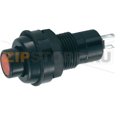 Кнопка 125 В/AC, 3 А, 1 x выкл/вкл, с фиксацией, 1 шт Miyama DS-256, RD 