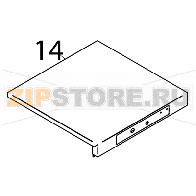 Control panel cover concept Fagor CO-500 DD Control panel cover concept Fagor CO-500 DDЗапчасть на деталировке под номером: 14Название запчасти Fagor на английском языке: Control panel cover concept CO-500 DD.