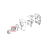 Internal connect. V2 for coffee dispens. Saeco Talea Giro
