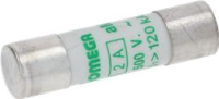 FUSIBILE 10,3X38 2A AM-500V RITARD.