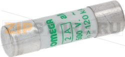 FUSIBILE 10,3X38 2A AM-500V RITARD. 