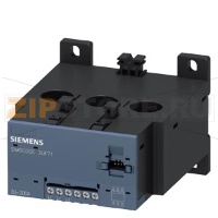 Гибридный модуль измерения тока/напряжения специального исполнения для защиты от сухого хода центробежного насоса; диапазон токов: 20 ... 200 A, измерение напряжения до 690 В АС, ширина 120 мм, проходные трансформаторы, совместим с базовым модулем SIMOCOD