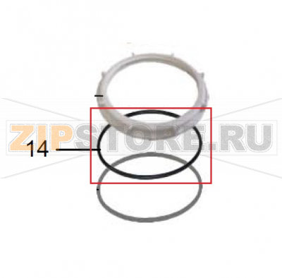 O-ring Meiko FV 40.2 O-ring Meiko FV 40.2Запчасть на деталировке под номером: 14Название запчасти Meiko на английском языке: O-ring Meiko FV 40.2