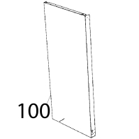Fianco SX Unox XBC 1005E