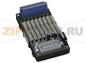 Терминальная панель Termination Board HiCTB08-TRI-AOISS-EL-PL Pepperl+Fuchs SupplyRated voltage24 V DC , in consideration of rated voltage of used isolated barriersVoltage drop0.9 V , voltage drop across the series diode on the termination board must be consideredRipple&le  10  %Fusing4 A , in each case for 8 modulesPower dissipation&le  500 mW , without modulesReverse polarity protectionyesRedundancySupplyRedundancy available. The supply for the modules is decoupled, monitored and fused.Indicators/settingsDisplay elementsLEDs PWR ON (power supply)- LED power supply I, green LED- LED power supply II, green LEDDirective conformityElectromagnetic compatibilityDirective 2014/30/EUEN 61326-1:2013 (industrial locations)ConformityElectromagnetic compatibilityNE 21:2011For further information see system description.Degree of protectionIEC 60529:2001Ambient conditionsAmbient temperature-20 ... 60 °C (-4 ... 140 °F)Storage temperature-40 ... 70 °C (-40 ... 158 °F)Mechanical specificationsDegree of protectionIP20Connectionhazardous area connection (field side): pluggable screw terminals, blue safe area connection (control side): ELCO socket, 56-pinMaterialhousing: polycarbonate, 30 % glass fiber reinforcedMassapprox. 840 gDimensions108 x 200 x 163 mm (4.25 x 7.9 x 6.42 inch) , height including module assemblyMountingon 35 mm DIN mounting rail acc. to EN 60715:2001Data for application in connection with hazardous areasEC-Type Examination CertificateCESI 06 ATEX 022Group, category, type of protection II (1)G [Ex ia Ga] IIC  II (1)D [Ex ia Da] IIIC  I (M1) [Ex ia Ma] ISafe areaMaximum safe voltage250 V (Attention! Um is no rated voltage.)Galvanic isolationField circuit/control circuitsafe electrical isolation acc. to IEC/EN 60079-11, voltage peak value 375 VDirective conformityDirective 2014/34/EUEN 60079-0:2012+A11:2013 , EN 60079-11:2012 , EN 50303:2000International approvalsUL approvalControl drawing116-0327IECEx approvalIECEx CES 06.0003Approved for[Ex ia Ga] IIC [Ex ia Da] IIIC [Ex ia Ma] I