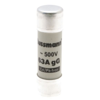 Предохранитель, 63 A, AC 500 В, 80 кА, 14x51 мм, gL/gG, IEC Eaton CYL FUSE 63A 500V 14X51 CYL GG