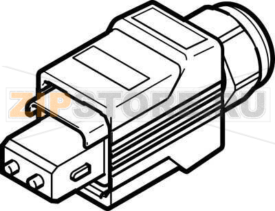 Штекер Festo FBS-SCRJ-PP-GS 