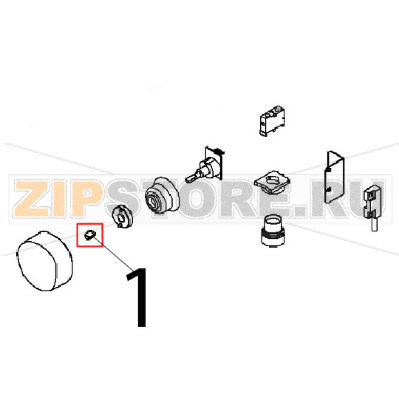 F/Manopola Angelo Po FX101G2 F/Manopola Angelo Po FX101G2Запчасть на деталировке под номером: 1