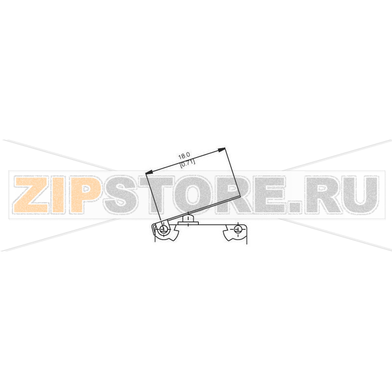 Микропереключатель 250 В/AC, 5 А, 1 x вкл/вкл, без фиксации, 1 шт Saia V4NST9Y1UL 