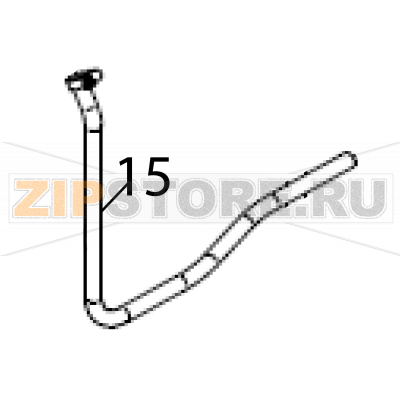 Black rubber pipe D 17x10 Fagor CO-110 DD Black rubber pipe D 17x10 Fagor CO-110 DDЗапчасть на деталировке под номером: 15Название запчасти Fagor на английском языке: Black rubber pipe D 17x10 CO-110 DD.
