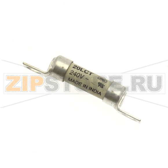 Предохранитель, 20 A, AC 240 В, DC 150 В, 200 кА, BS88, 9x47 мм, aR, BS Eaton 20AMP 240V AC BS88 