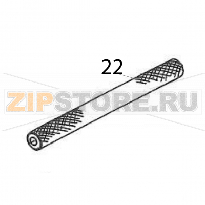 Pressure roller Sato M84Pro Pressure roller Sato M84ProЗапчасть на деталировке под номером: 22Название запчасти на английском языке: Pressure roller Sato M84Pro.