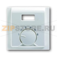 Накладка для терморегулятора, белая ABB 2CKA001710A3706