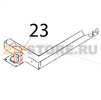 Supporto capillare Angelo Po 0G1BR3E Supporto capillare Angelo Po 0G1BR3EЗапчасть на деталировке под номером: 23