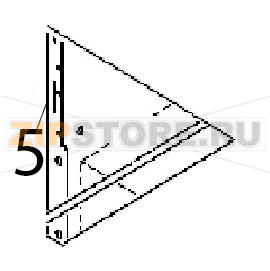 Fianco SX Angelo Po 1G1FA0G Fianco SX Angelo Po 1G1FA0GЗапчасть на деталировке под номером: 5