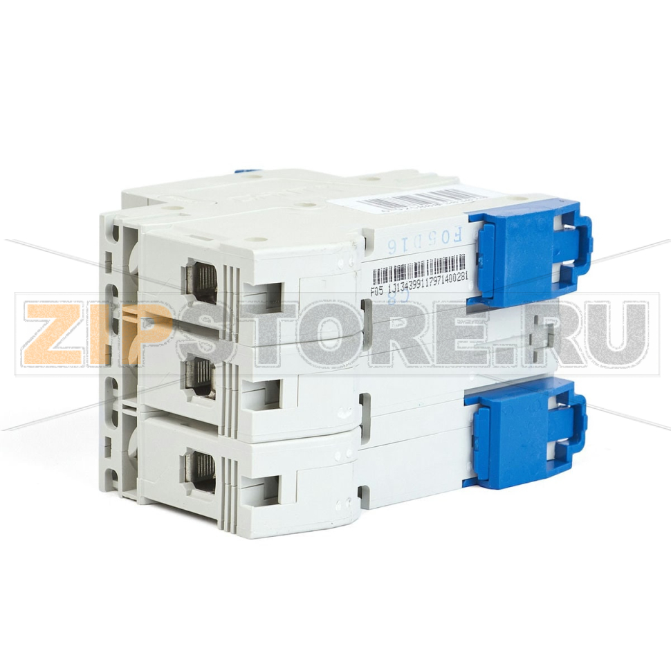 Выключатель автоматический 16 А, 6 кА, 3 полюса Chint NB1-63 