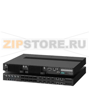 Управляемый коммутатор RSG2488 для особых условий эксплуатации, шифрование 128-бит, до 28 портов гигабитных или 100Мбит/с оптических или медных, 6 четырёхпортовых и 2 двухпортовых модуля Siemens 6GK6024-8GS2.-.... 