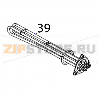 Resistor 12kW Fagor CO-172 DD Resistor 12kW Fagor CO-172 DDЗапчасть на деталировке под номером: 39Название запчасти Fagor на английском языке: Resistor 12kW CO-172 DD.