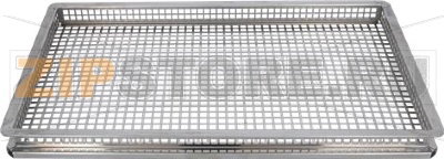 BAKING TRAY PERFORATED ST. STEEL FOR NUG 