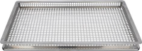 BAKING TRAY PERFORATED ST. STEEL FOR NUG