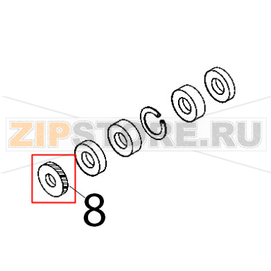 Gear Fimar 12/TS Gear Fimar 12/TSЗапчасть на деталировке под номером: 8