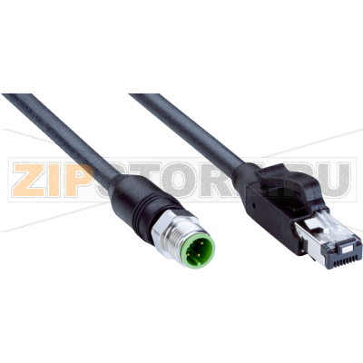 Кабель соединительный SICK YM2D24-100PN4MRJA4 