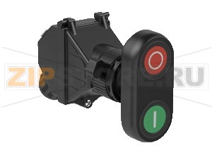 Модуль управления Control Unit Ex e, Panel Mount, Pushbutton PMP.DZ3.C.20 Pepperl+Fuchs Electrical specificationsOperating voltage250 V max.Operating current16 A max.Terminal capacity2x 2.5 mm2Terminal torque0.8 NmFunctiondouble pushbuttonColorchoice of red, green, amber, white, blue, blackContact configuration2x NOUsage categoryAC15 - 12 ... 250 V AC - 10 ADC13 - 12 ... 24 V DC - 1 ANumber of poles2Operator actionmomentaryLabelingvarious, see featuresMechanical specificationsCable typenon-armored cablesClamping range5.5 ... 13 mm (D)CoveringProtective cover fully detachableCover fixingPhillips head screwDegree of protectionIP66Cable entryNumber of cable entries1x M20 cable gland in protective coverMaterialHousingPolyamide (PA)Finishinherent color blackSealsiliconeWasher gasketsiliconeMass150 g max.DimensionsHeight77 mm (A)Width44 mm (B)Depth105 mm (C)Actuator head diameter39 mm (D2)Panel wall thickness1 ... 6 mm (PT)Diameter thru-hole30.6 mm (DT)Length outside enclosure15.5 mm (H)Width across flats24 mm (SW1)Total length128 mm (L)Tightening torqueNut torque at enclosure2 Nm (SW1)Mountingvia actuator headAmbient conditionsAmbient temperature-40 ... 50 °C (-40 ... 122 °F)Data for application in connection with hazardous areasEU-Type Examination CertificateCML 16ATEX3106XMarking II 2 GD Ex de IIC T6 Gb Ex tb IIIC T80 °C DbInternational approvalsIECEx approvalIECEx CML 16.0046XConformityDegree of protectionEN 60529General informationSupplementary informationEC-Type Examination Certificate, Statement of Conformity, Declaration of Conformity, Attestation of Conformity and instructions have to be observed where applicable. For information see www.pepperl-fuchs.com.