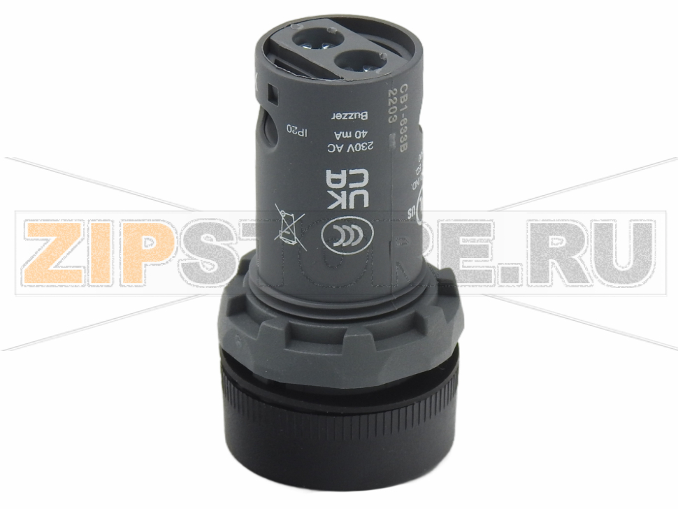Зуммер с пульсирующим сигналом 230 В, без подсветки, черный ABB CB1-633B 