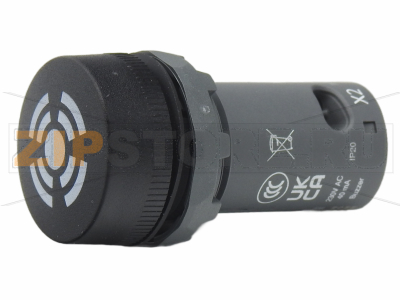 Зуммер с пульсирующим сигналом 230 В, без подсветки, черный ABB CB1-633B 