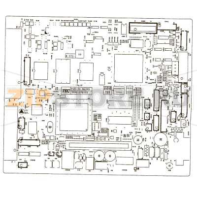 Main PC board ass&#039;y Toshiba TEC B-SX4T-GS20-QM-R Main PC board ass'y Toshiba TEC B-SX4T-GS20-QM-RЗапчасть на деталировке под номером: не указано