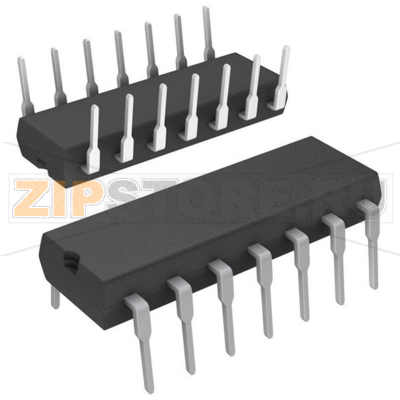 Преобразователь аналого-цифровой, PDIP-14 Microchip Technology MCP3004-I/P 