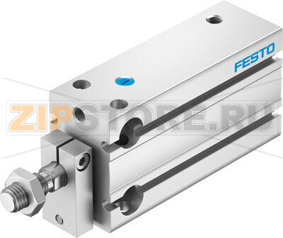 Пневмоцилиндр компактный Festo DPDM-Q-6-15-S-PA 