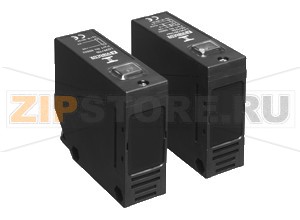 Датчик сквозного луча Thru-beam sensor LD39/LV39/32/40a/82a/116 Pepperl+Fuchs Описание оборудованияThru-beam sensor, 20 m detection range, infrared light, light/dark on, DC version, PNP output, sensitivity adjuster, pre-fault output, terminal compartment
