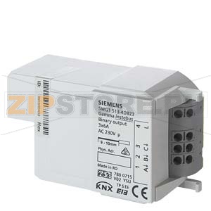 Релейные выходы, 3 x 6 A, AC 230 V Siemens 5WG1513-4DB23 