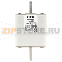 Предохранитель, 450 A, AC 1250 В, 100 кА, size 3, 76x90x139 мм, aR, DIN, IEC Eaton FUSE 450A 12