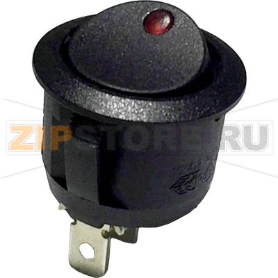 Переключатель клавишный 250 В/AC, 6 А, 1 x выкл/вкл TRU Components 28430C603 