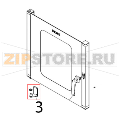 Cerniera inf. porta marcopolo colombo Piron PF1006_PI1 Cerniera inf. porta marcopolo colombo Piron PF1006_PI1Запчасть на деталировке под номером: 3
