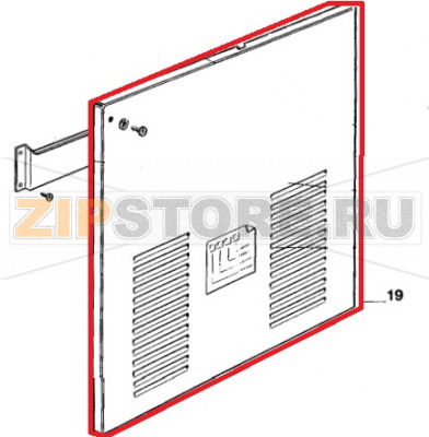 Vorderwand Edelstahl Scotsman AF 80 Vorderwand Edelstahl Scotsman AF 80Запчасть на сборочном чертеже под номером: 19Название запчасти Scotsman на немецком&nbsp;языке:&nbsp;Vorderwand Edelstahl Scotsman AF 80