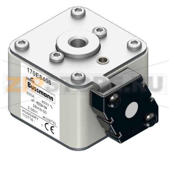 Предохранитель, 800 A, AC 400 В, size 2, aR, IEC Eaton FUSE 800A 400V 2BKN/50 AR LOWLOSS 