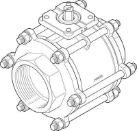 Кран шаровой Festo VZBA-4"-GG-63-T-22-F10-V4V4T