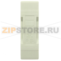 Держатель предохранителей, 32 A, AC 550 В, BS88/F1 Eaton SAFECLIP 32A FRONT CONNECTED WHITE