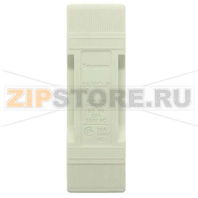 Держатель предохранителей, 32 A, AC 550 В, BS88/F1 Eaton SAFECLIP 32A FRONT CONNECTED WHITE 