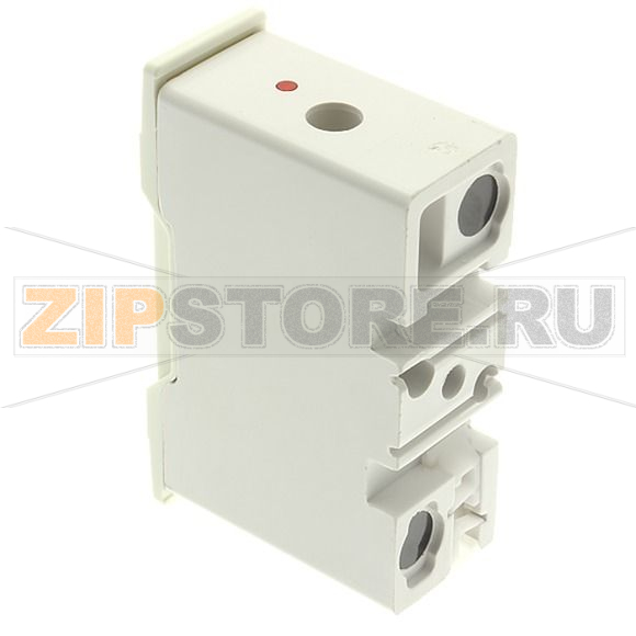 Держатель предохранителей, 32 A, AC 550 В, BS88/F1 Eaton SAFECLIP 32A FRONT CONNECTED WHITE 