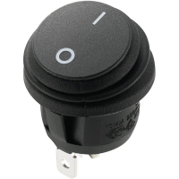 Переключатель клавишный 250 В/AC, 10 А, 1 x выкл/вкл TRU Components TC-R13-112A8-02