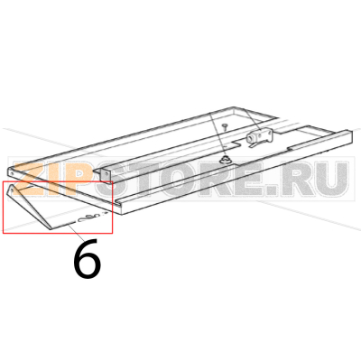 Plate S.S. Scotsman MAR 78 SPLIT Plate S.S. Scotsman MAR 78 SPLITЗапчасть на деталировке под номером: 6
