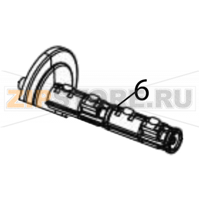 Ribbon supply spindle assembly TSC MH240 Ribbon supply spindle assembly TSC MH240Запчасть на деталировке под номером: 6Название запчасти TSC на английском языке: Ribbon supply spindle assembly MH240.